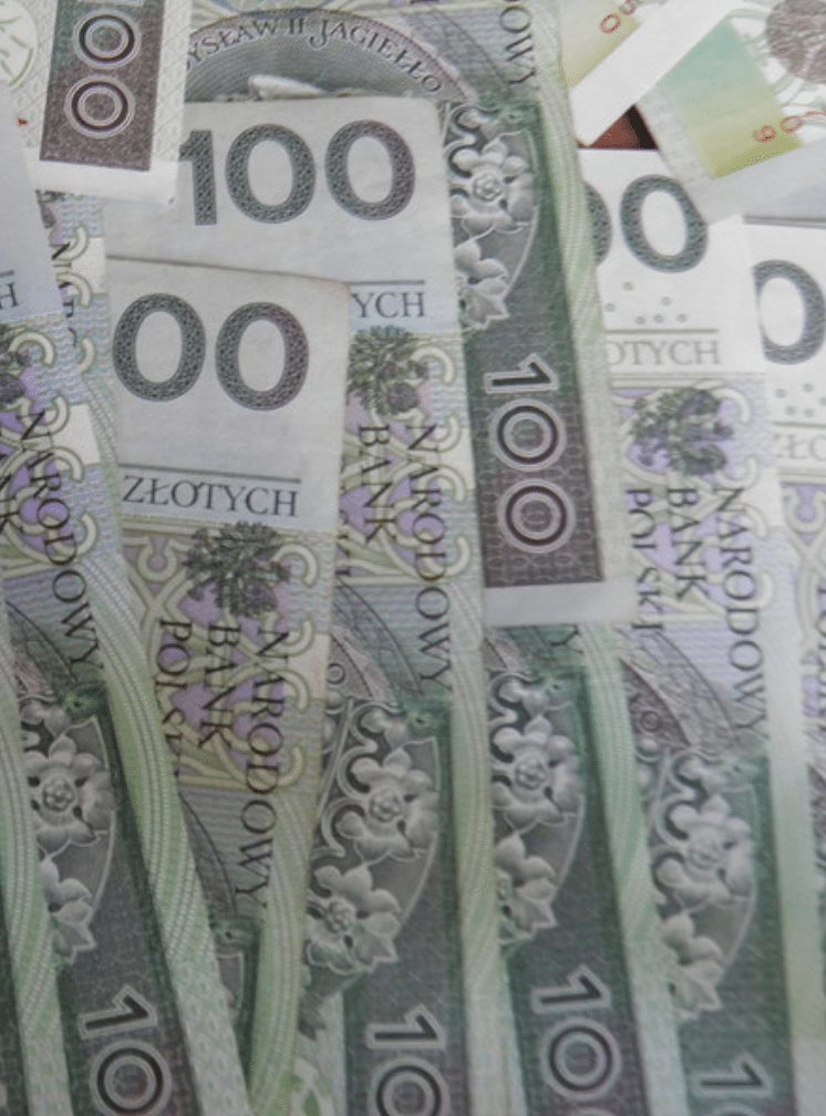 Najpopularniejszy banknot to 100 zł
