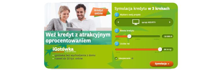 iGotówka – kredyt online w BGŻ BNP Paribas