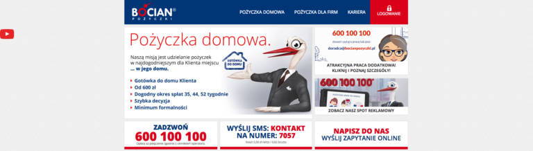 Bocian Pożyczki w Olsztynie