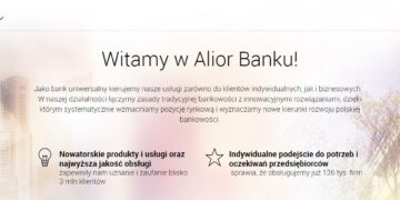 Nowe konta osobiste w Alior Banku