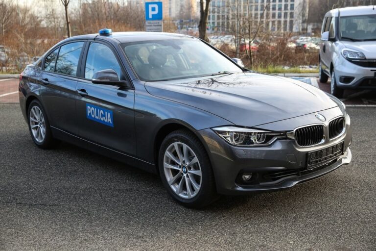 Pierwsze policyjne BMW rozbite