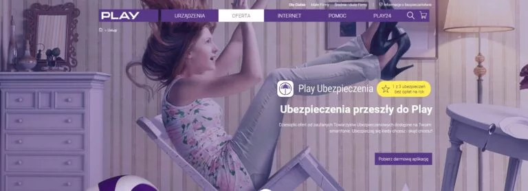 Play wchodzi w ubezpieczenia