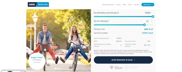 Większa pożyczka w Aasa Kredyt