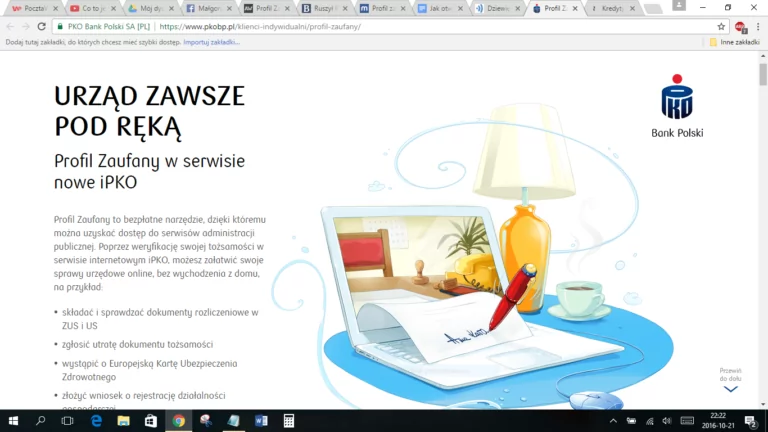 Jak założyć Profil Zaufany w PKO BP?