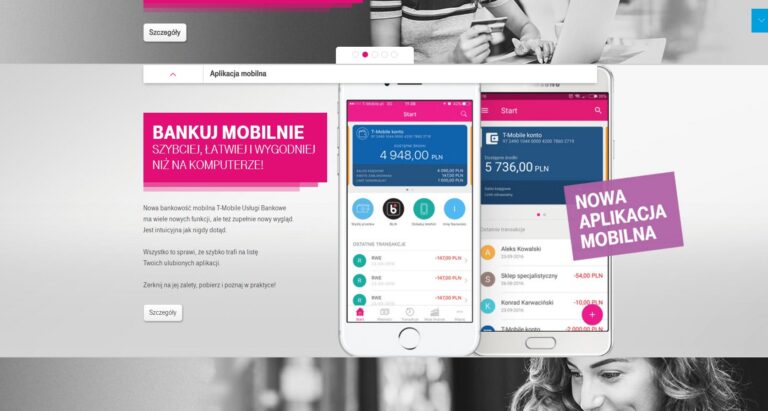 Nowa aplikacja T-Mobile Usługi Bankowe