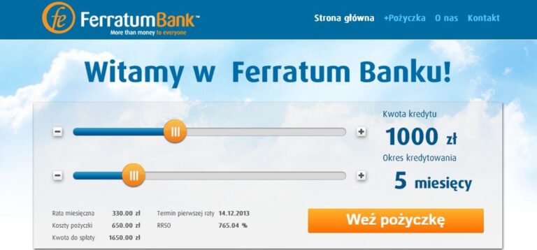 Ferratum Bank rozpoczął działalność w Polsce