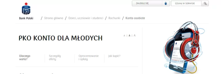 Konto dla Młodych w PKO BP