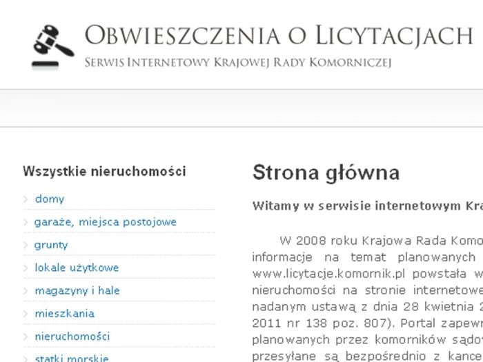 Licytacje.komornik.pl