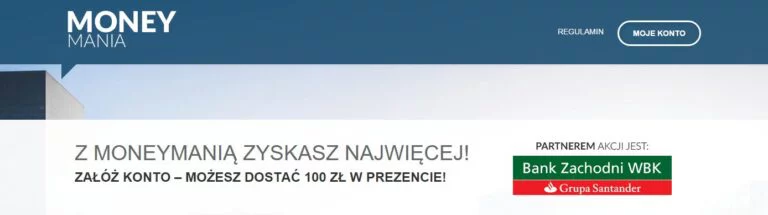 Otwórz konto, zgarnij 100 zł