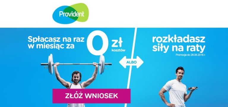 Pożyczka online Provident – teraz 15 000 zł