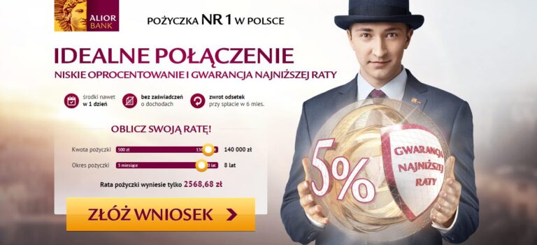 Pożyczka przez Internet do 150 000 zł