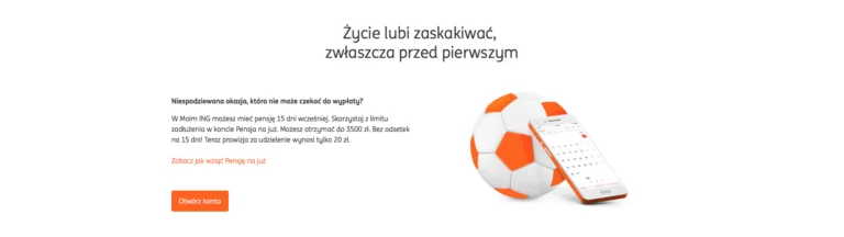 „Pensja na już” w ING Bank Śląski