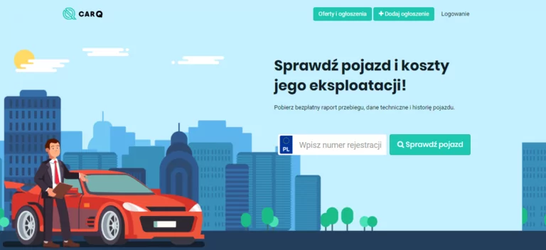 Aplikacja carQ – sprawdź historię pojazdu