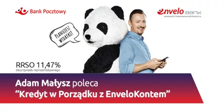 Adam Małysz twarzą kampanii Envelo Bank