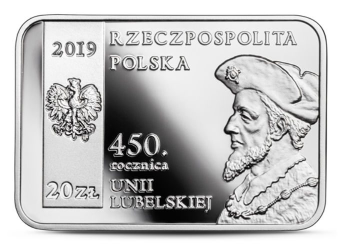 450. rocznica unii lubelskiej – moneta kolekcjonerska od NBP