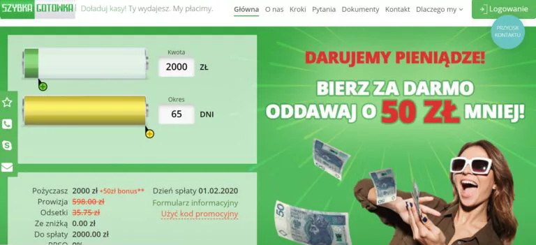 Szybka Gotówka – kolejna pożyczka