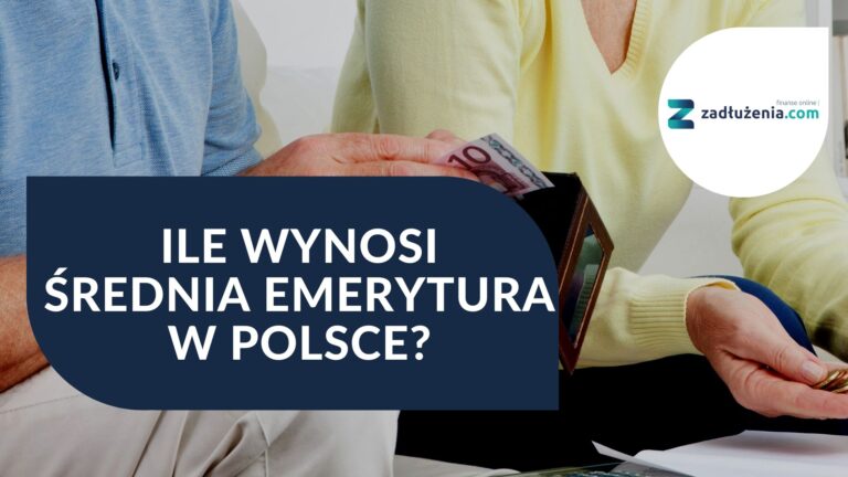 Ile wynosi średnia emerytura w Polsce?