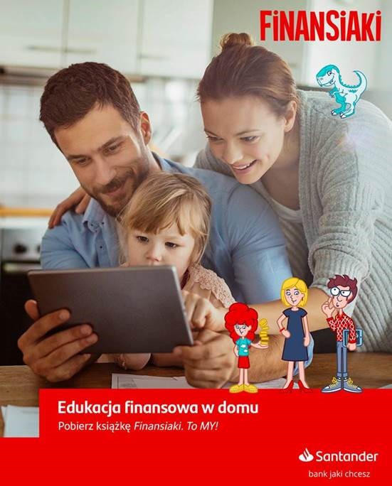 Santander Bank Polska z e-książką o edukacji finansowej