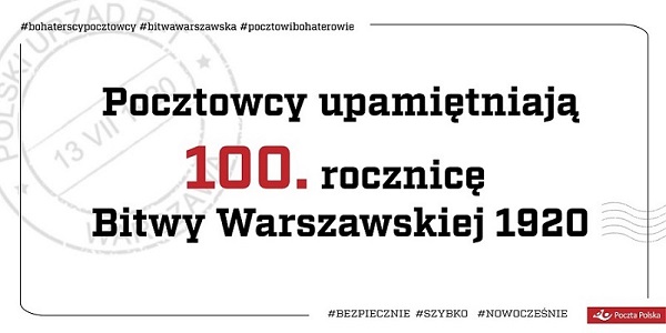 Poczta Polska upamiętni setną rocznicę Bitwy Warszawskiej