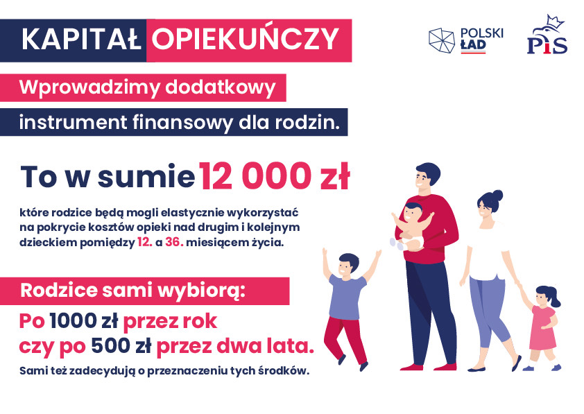 Rodziny Kapitał Opiekuńczy – Polski Ład. Zasady programu
