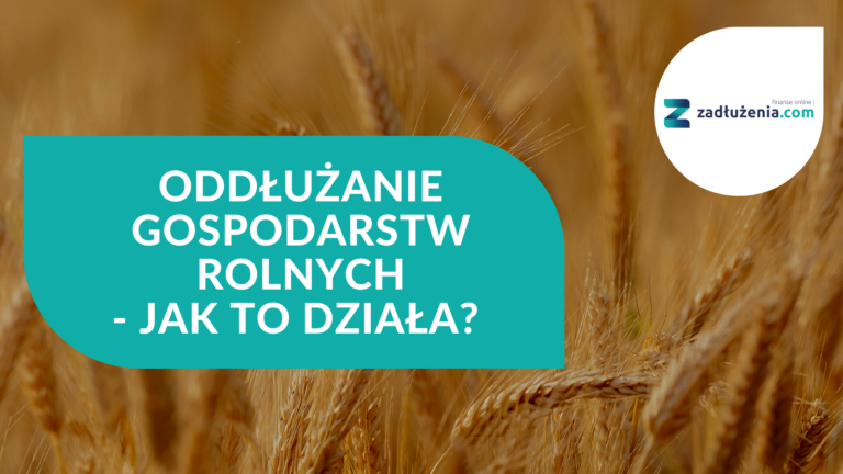 Oddłużanie gospodarstw rolnych – jak to działa?