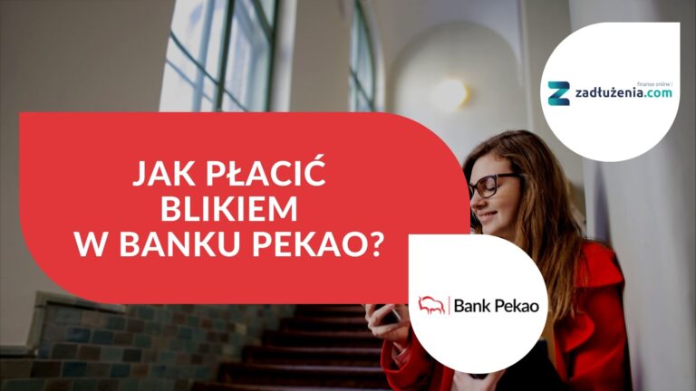 Jak płacić BLIKiem w Banku Pekao?
