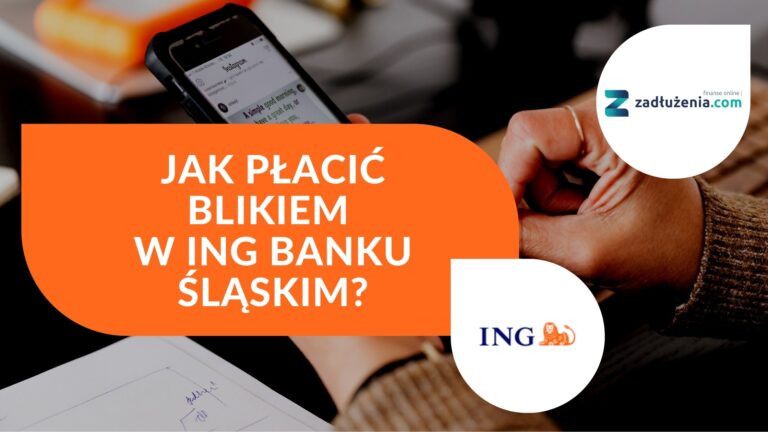 Jak płacić BLIKiem w ING Banku Śląskim?