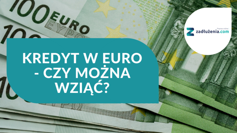 Kredyt w euro – czy można wziąć?