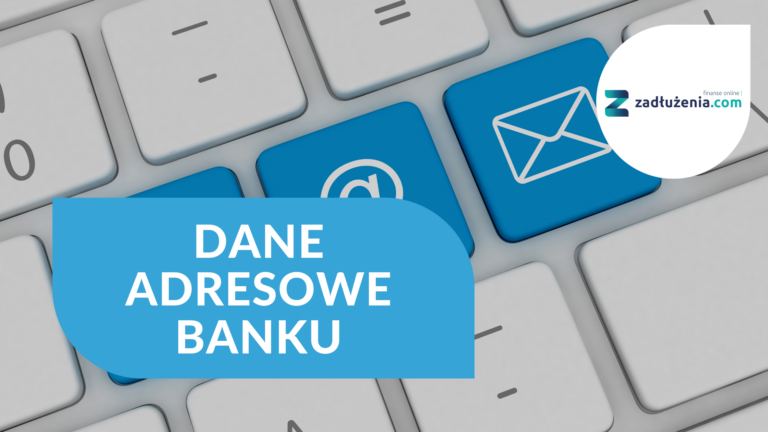 BOŚ Bank – NIP, REGON, KRS i dane adresowe